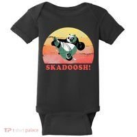 Kung Fu Panda Skadoosh Circle Portrait Baby Bodysuit thumb 0