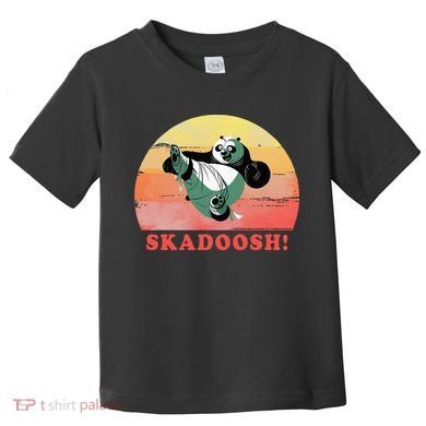 Kung Fu Panda Skadoosh Circle Portrait Toddler T-Shirt