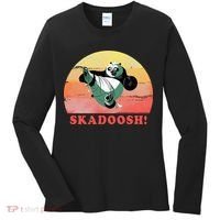 Kung Fu Panda Skadoosh Circle Portrait Women's Long Sleeve Shirt thumb 0