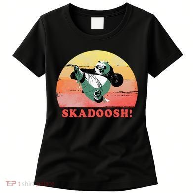 Kung Fu Panda Skadoosh Circle Portrait Women's T-Shirt