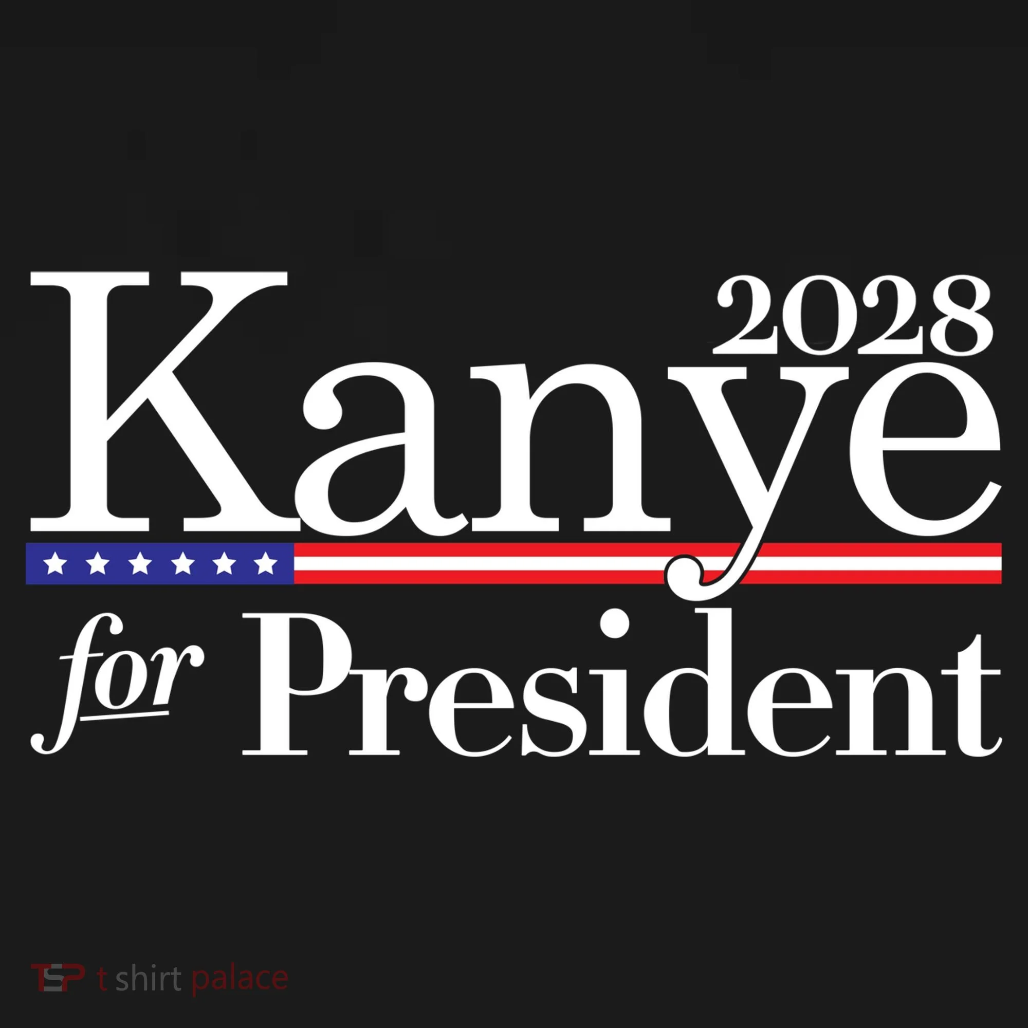 Kanye For President 2028 Baby Bodysuit