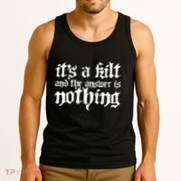 Kilt Funny Renaissance Festival Tank Top thumb 3