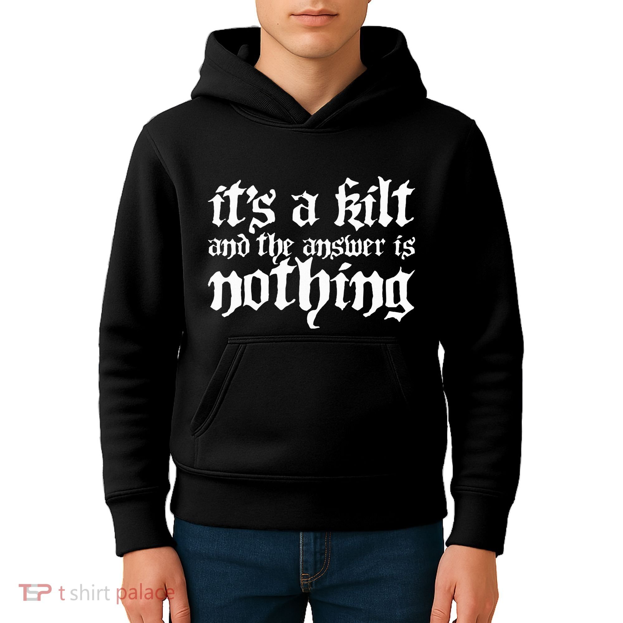 Kilt Funny Renaissance Festival Kids Hoodie