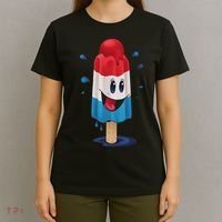 Kawaii Funny Rocketpop Ice Pop Treat Gift Women T-Shirt thumb 4
