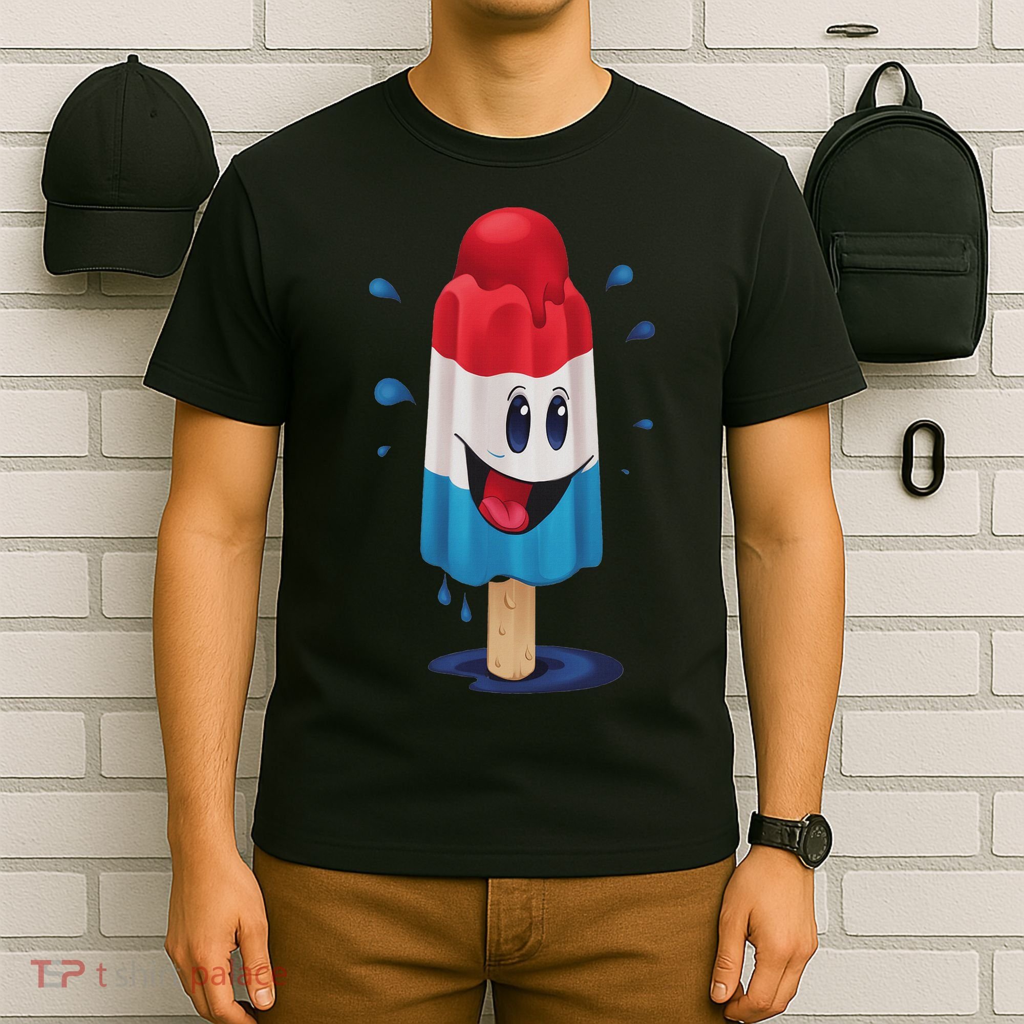 Kawaii Funny Rocketpop Ice Pop Treat Gift Women T-Shirt