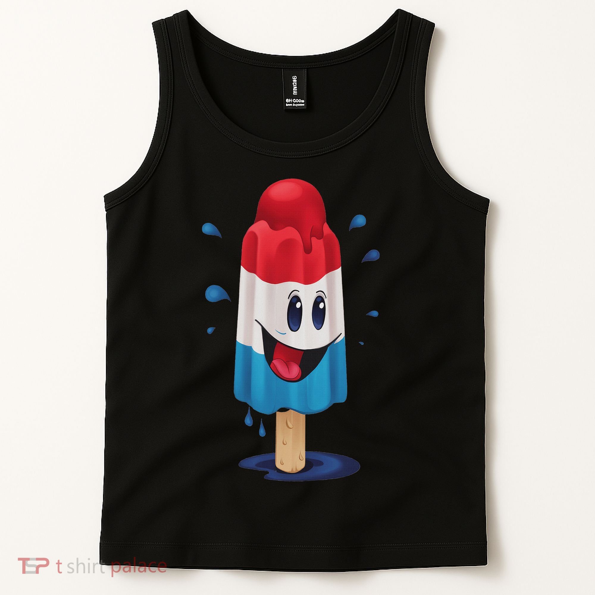 Kawaii Funny Rocketpop Ice Pop Treat Gift Women Tank Top