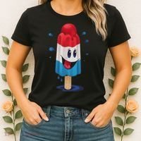 Kawaii Funny Rocketpop Ice Pop Treat Gift Women Women's T-Shirt thumb 2