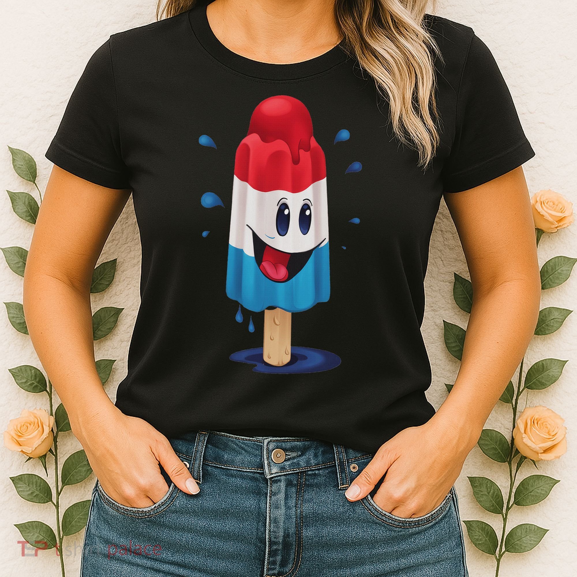 Kawaii Funny Rocketpop Ice Pop Treat Gift Women Women's T-Shirt