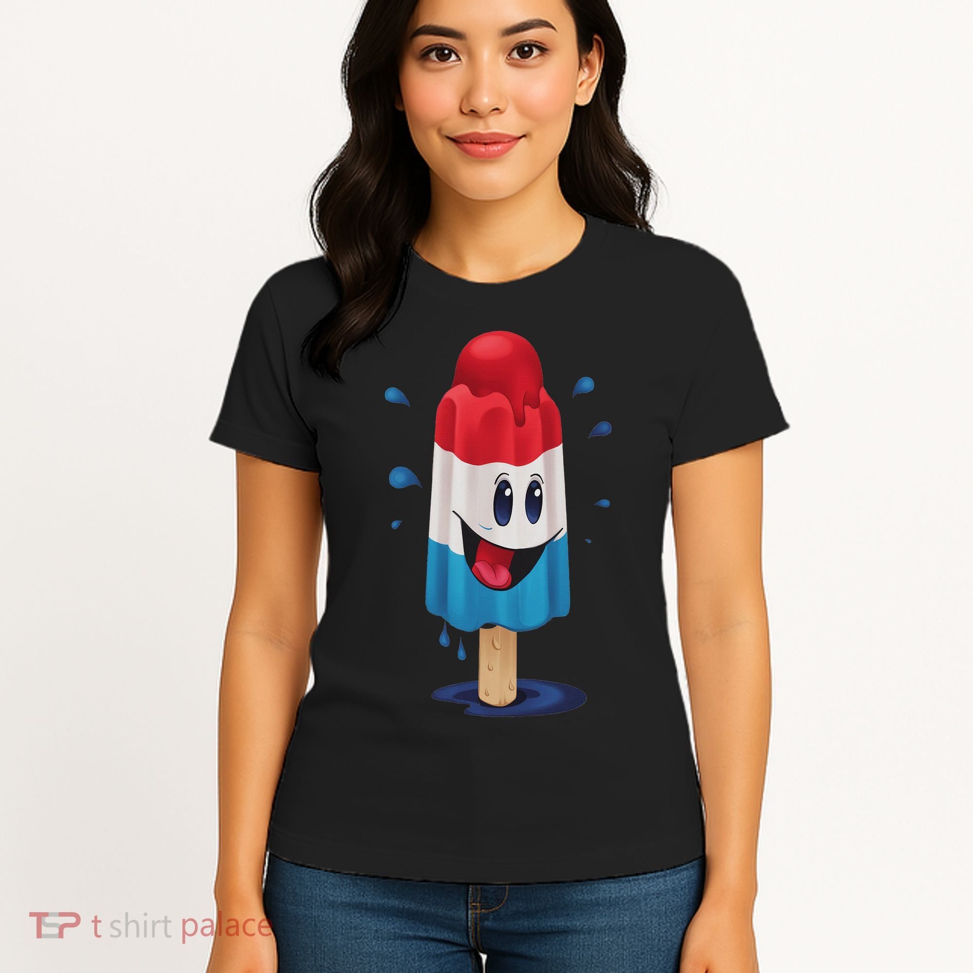 Kawaii Funny Rocketpop Ice Pop Treat Gift Women Women's T-Shirt