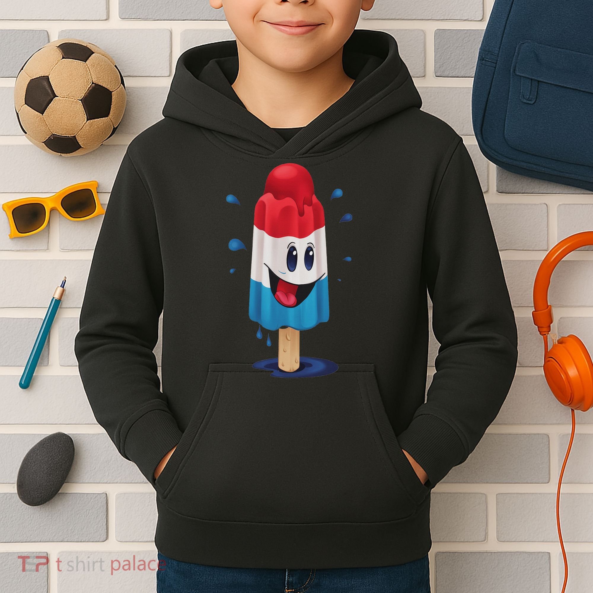 Kawaii Funny Rocketpop Ice Pop Treat Gift Women Kids Hoodie