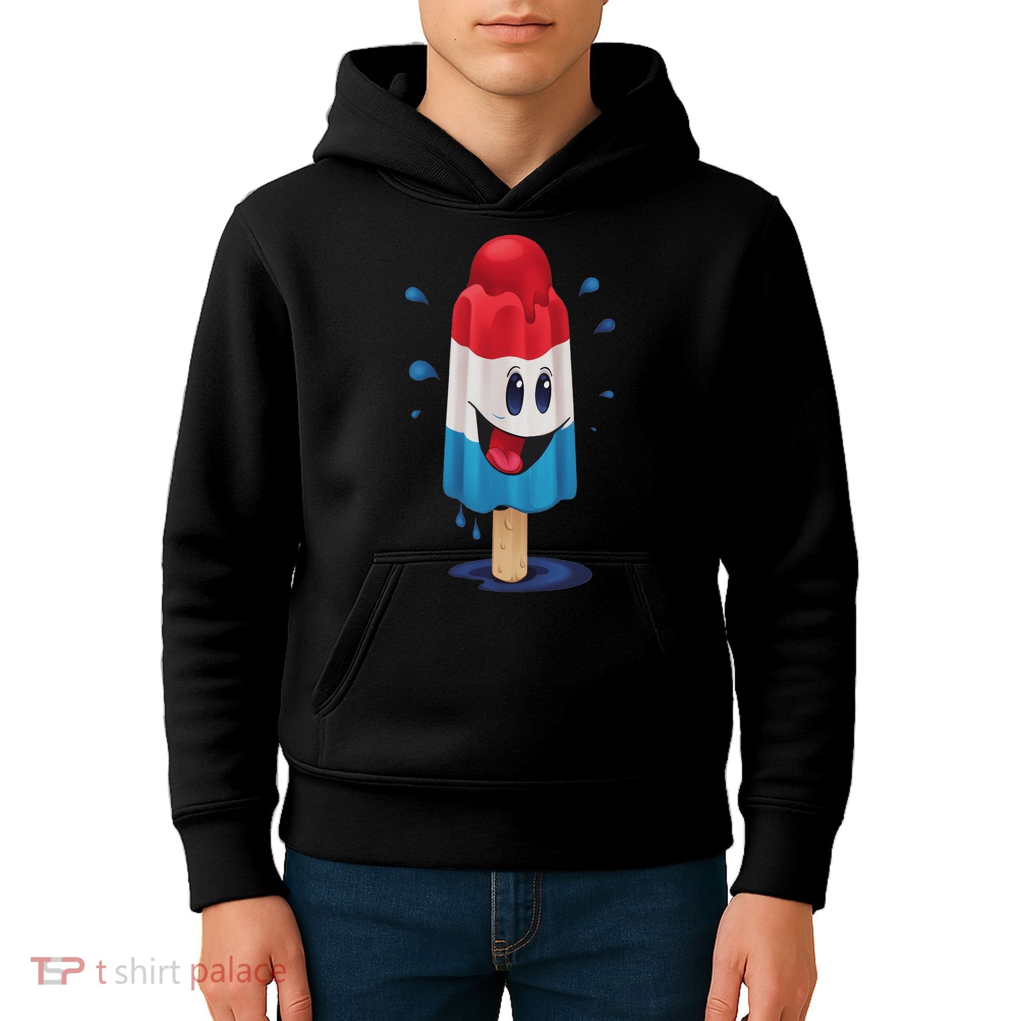 Kawaii Funny Rocketpop Ice Pop Treat Gift Women Kids Hoodie