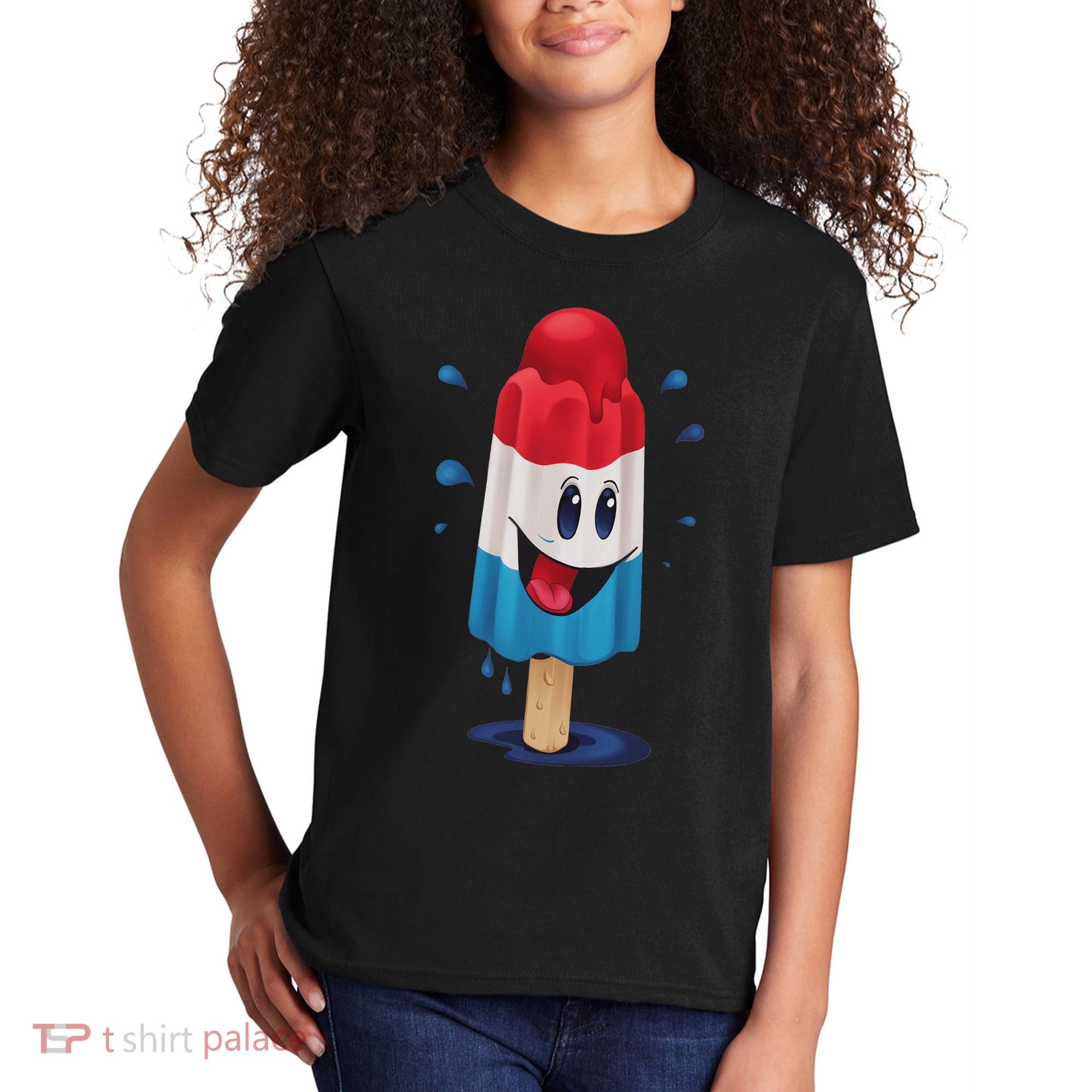 Kawaii Funny Rocketpop Ice Pop Treat Gift Women Kids T-Shirt