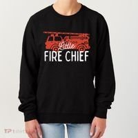 Kids Fireman Shirts Boy Little Fire Chief Fire Truck Women's Sweatshirt thumb 0