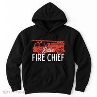 Kids Fireman Shirts Boy Little Fire Chief Fire Truck Hoodie thumb 0