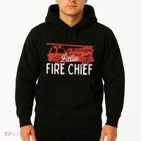Kids Fireman Shirts Boy Little Fire Chief Fire Truck Hoodie thumb 2