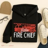 Kids Fireman Shirts Boy Little Fire Chief Fire Truck Hoodie thumb 4