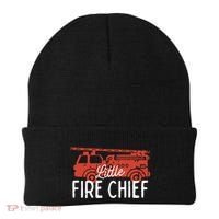 Kids Fireman Shirts Boy Little Fire Chief Fire Truck Beanie thumb 0