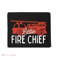 Kids Fireman Shirts Boy Little Fire Chief Fire Truck Mousepad thumb 0