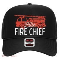 Kids Fireman Shirts Boy Little Fire Chief Fire Truck Hat thumb 0