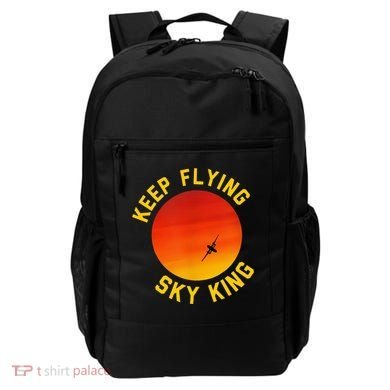 Keep Flying Sky King Funny Design Backpack