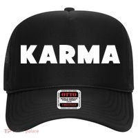 Karma Funny Sarcastic Hat thumb 0