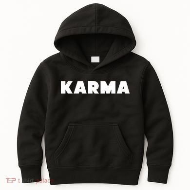 Karma Funny Sarcastic Kids Hoodie