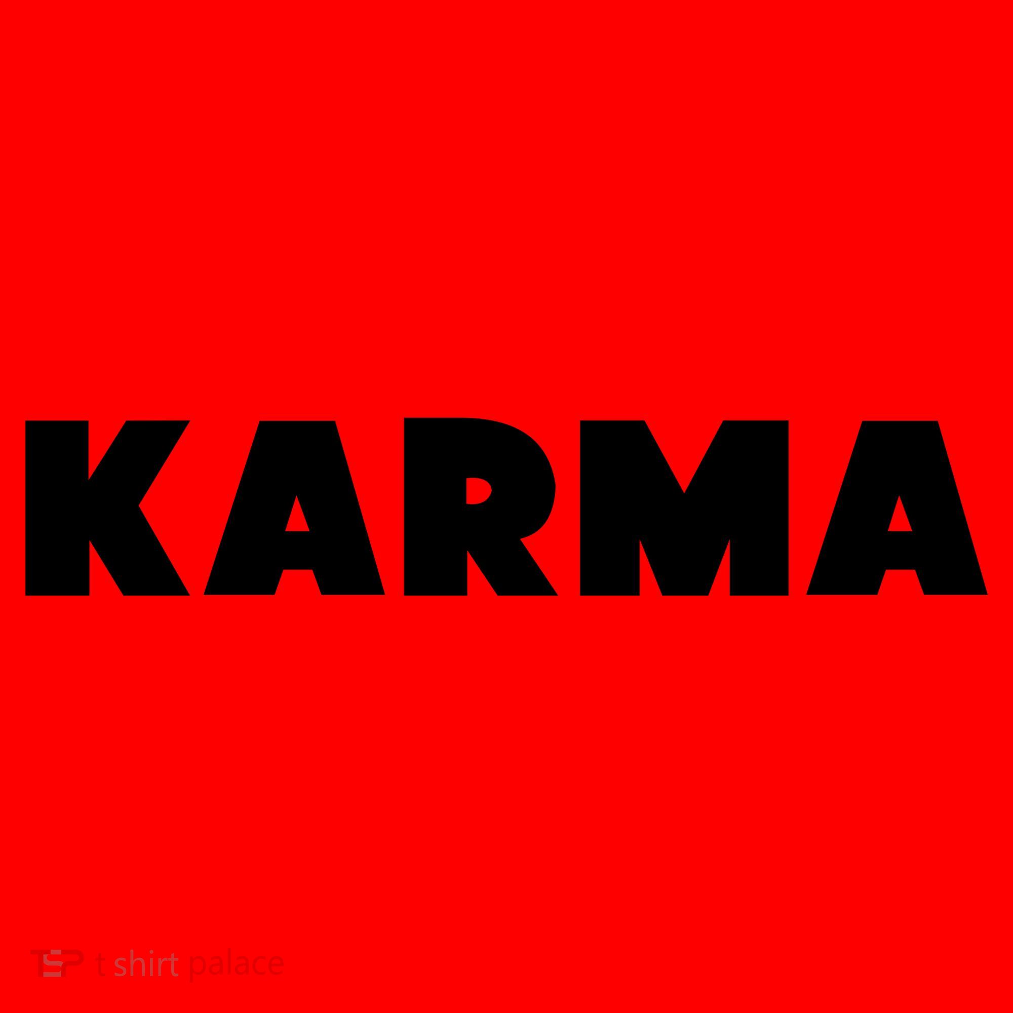 Karma Funny Sarcastic Santa Hat