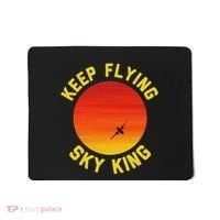 Keep Flying Sky King Aviation Pilot Airplane Mousepad thumb 0