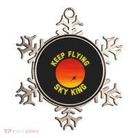 Keep Flying Sky King Aviation Pilot Airplane Ornament thumb 0