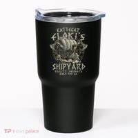 Kattegat Floki's Shipyards Quality Longboats Since 793 Ad Tumbler thumb 0