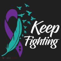 Keep Fighting Suicide Prevention Awareness Women's Sweatshirt thumb 2