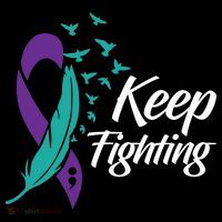 Keep Fighting Suicide Prevention Awareness Coaster thumb 2