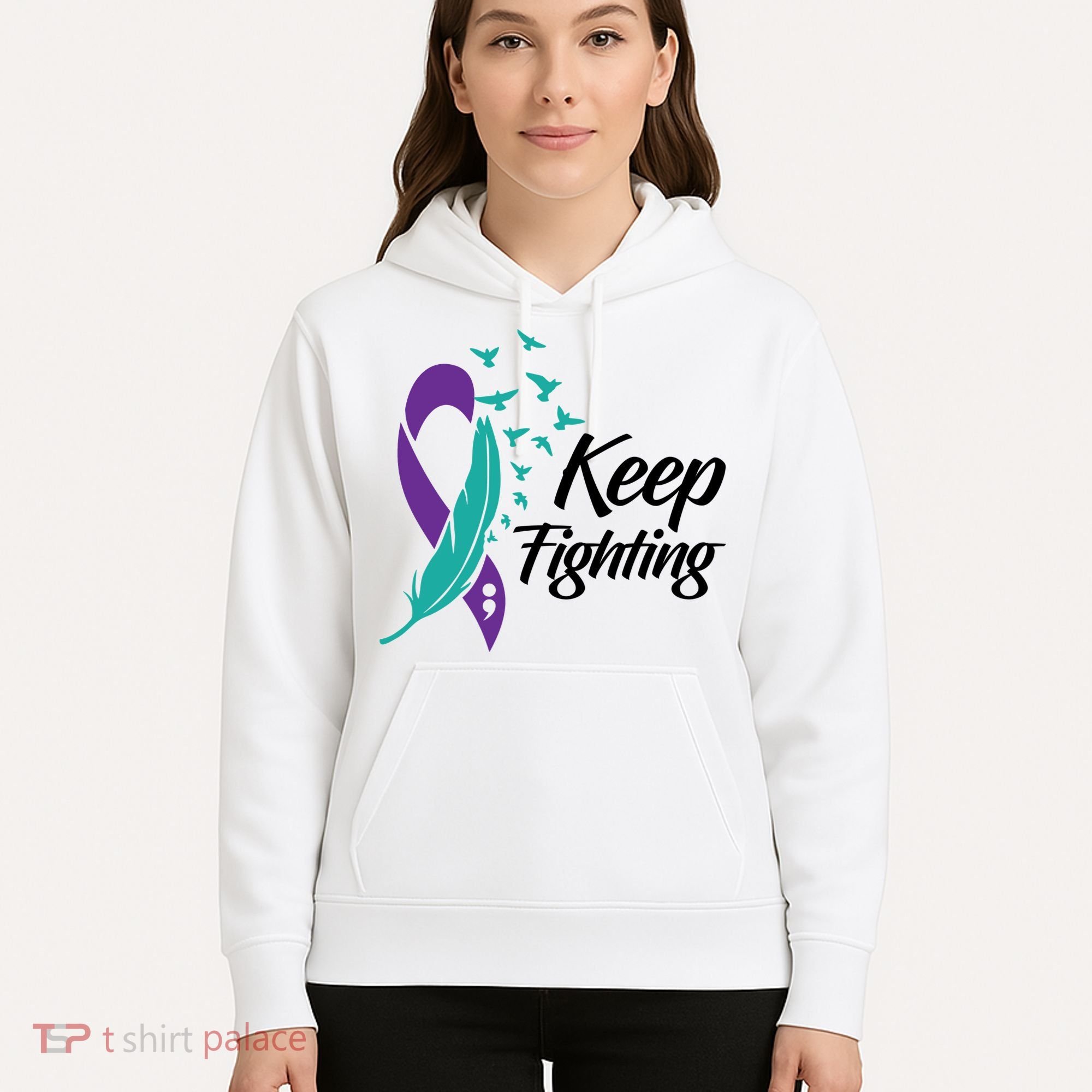Keep Fighting Suicide Prevention Awareness Hoodie