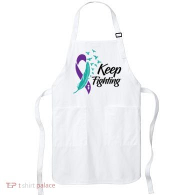 Keep Fighting Suicide Prevention Awareness Apron