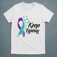 Keep Fighting Suicide Prevention Awareness T-Shirt thumb 5