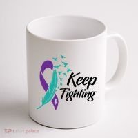 Keep Fighting Suicide Prevention Awareness Coffee Mug thumb 1