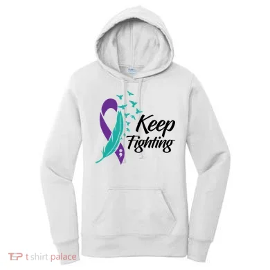 Keep Fighting Suicide Prevention Awareness Women's Hoodie