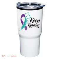 Keep Fighting Suicide Prevention Awareness Tumbler thumb 0