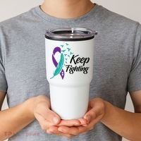 Keep Fighting Suicide Prevention Awareness Tumbler thumb 2