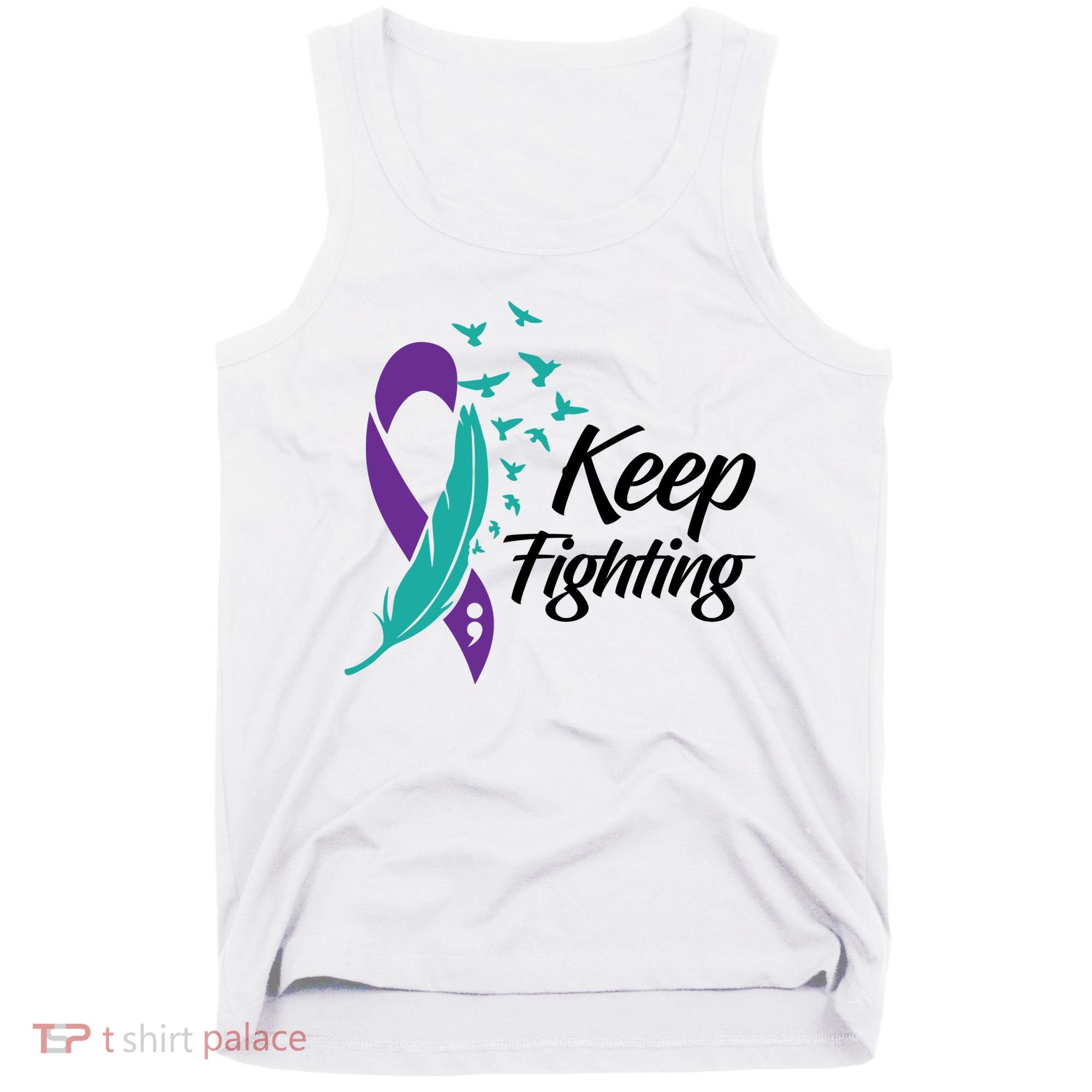 Keep Fighting Suicide Prevention Awareness Tank Top