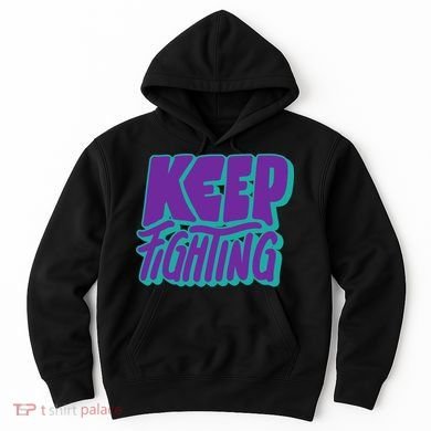 Keep Fighting Suicide Prevention Awareness Retro Hoodie