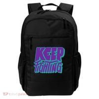 Keep Fighting Suicide Prevention Awareness Retro Backpack thumb 0