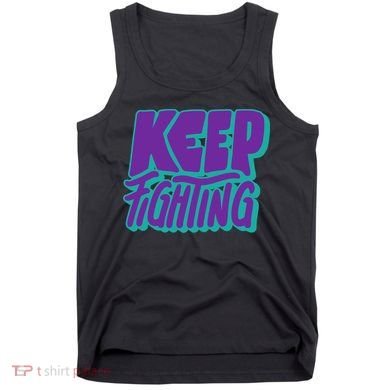 Keep Fighting Suicide Prevention Awareness Retro Tank Top