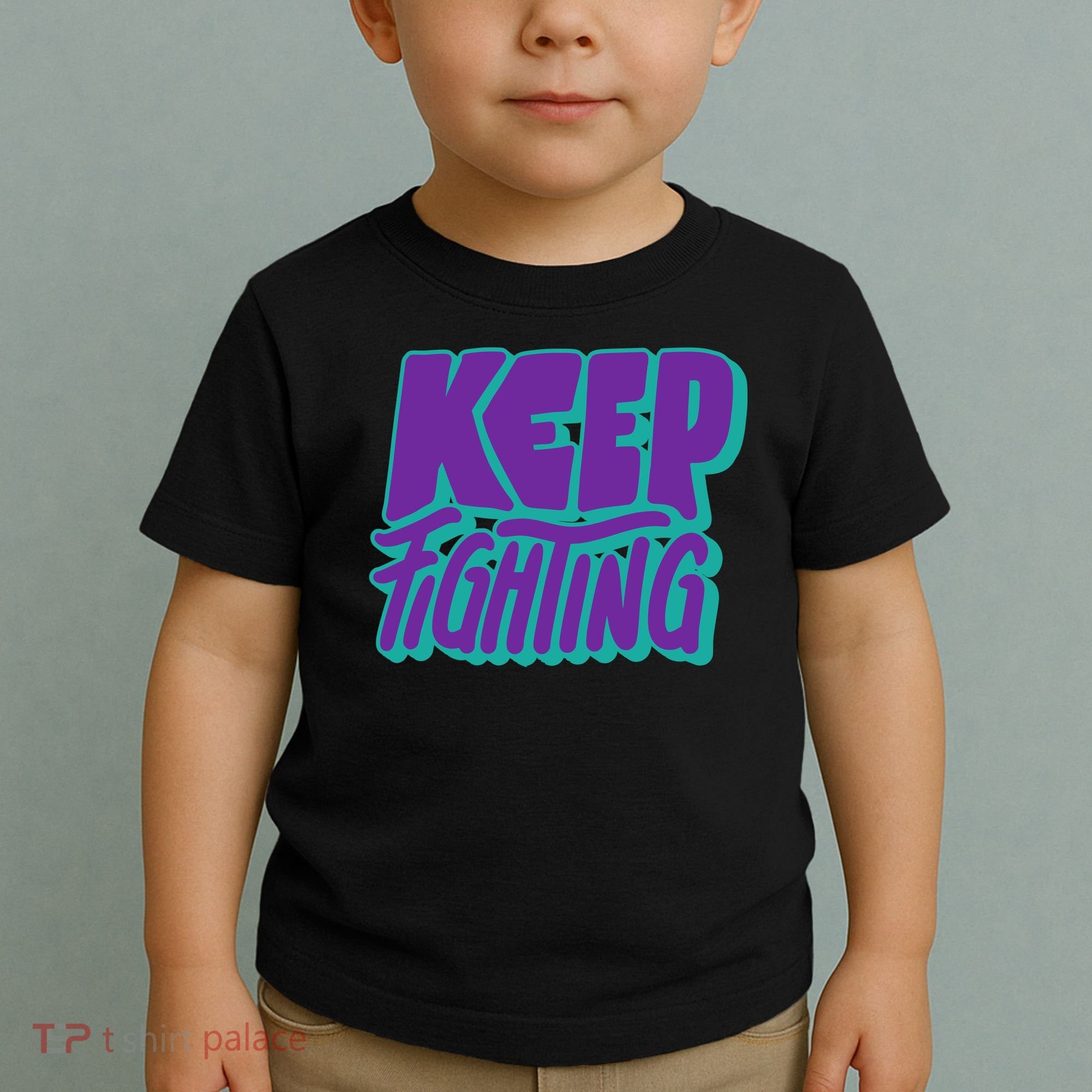 Keep Fighting Suicide Prevention Awareness Retro Toddler T-Shirt
