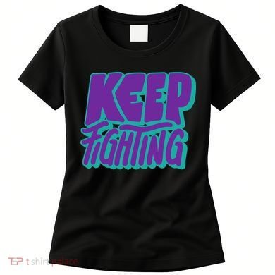 Keep Fighting Suicide Prevention Awareness Retro Women's T-Shirt