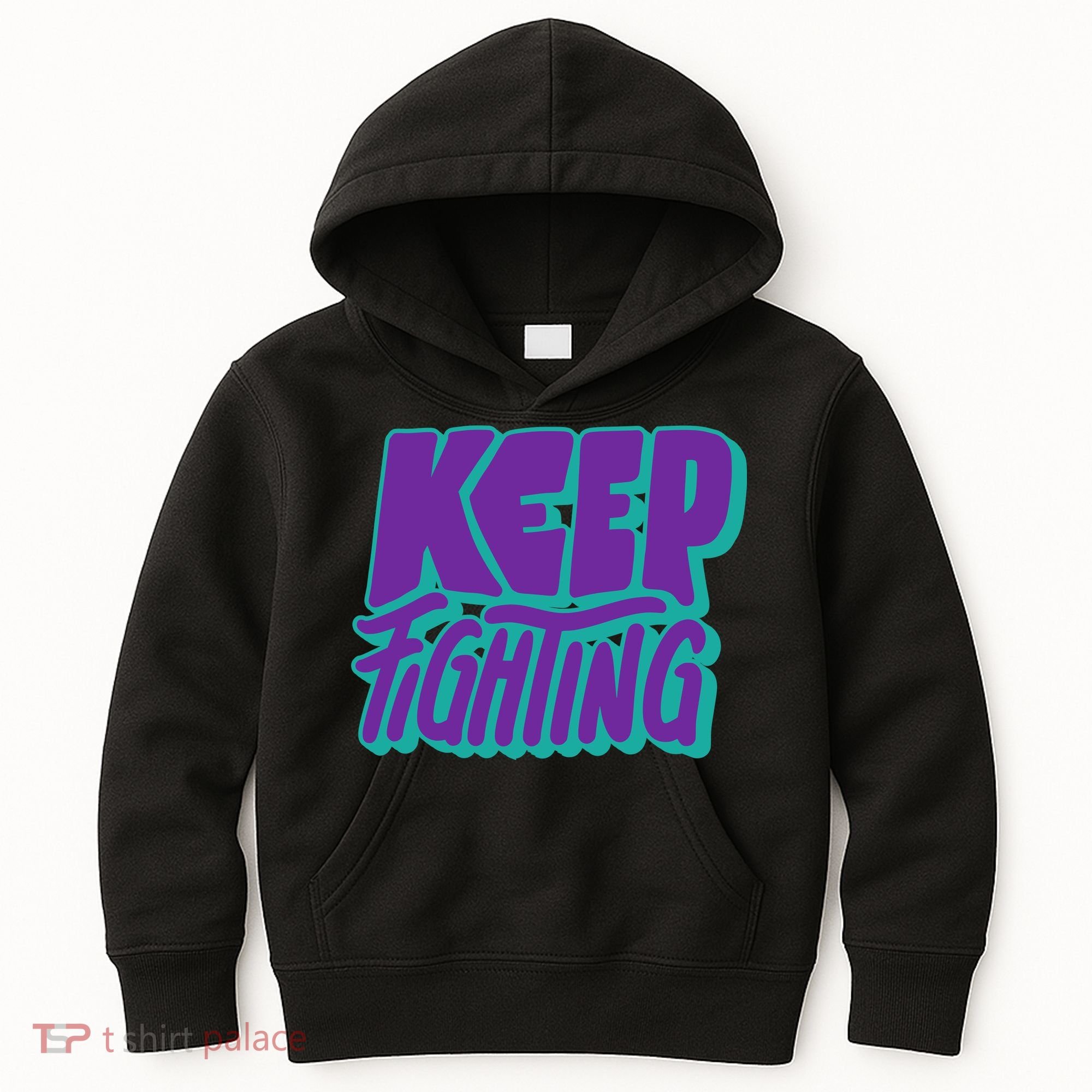Keep Fighting Suicide Prevention Awareness Retro Kids Hoodie