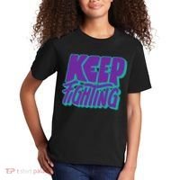 Keep Fighting Suicide Prevention Awareness Retro Kids T-Shirt thumb 2