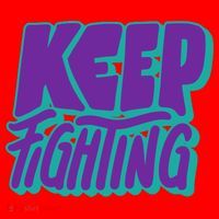 Keep Fighting Suicide Prevention Awareness Retro Santa Hat thumb 1