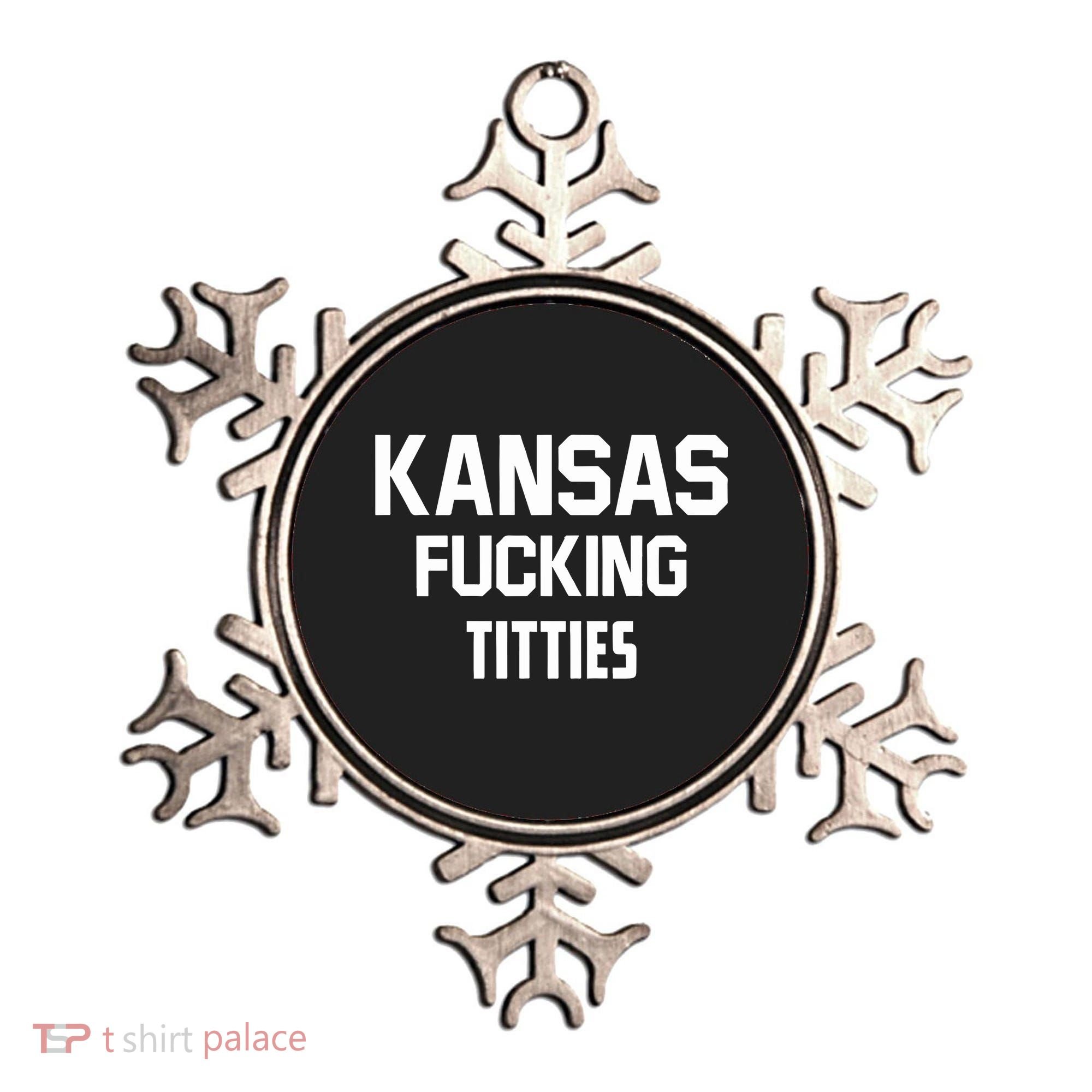 Kansas Fucking Titties Ornament