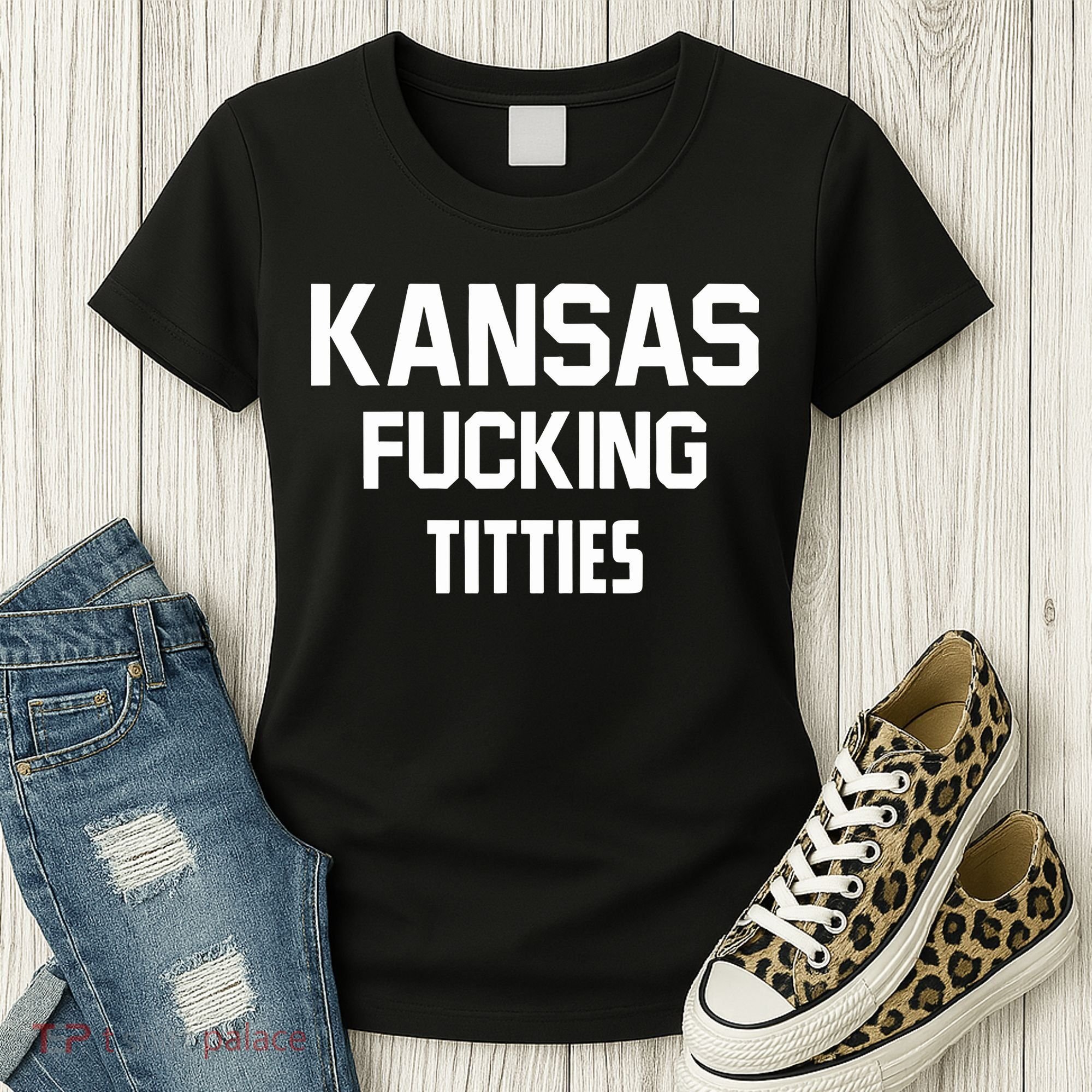 Kansas Fucking Titties Women's T-Shirt